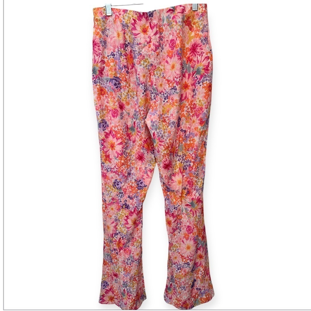NWT H & M Pink and Purple Floral Pants